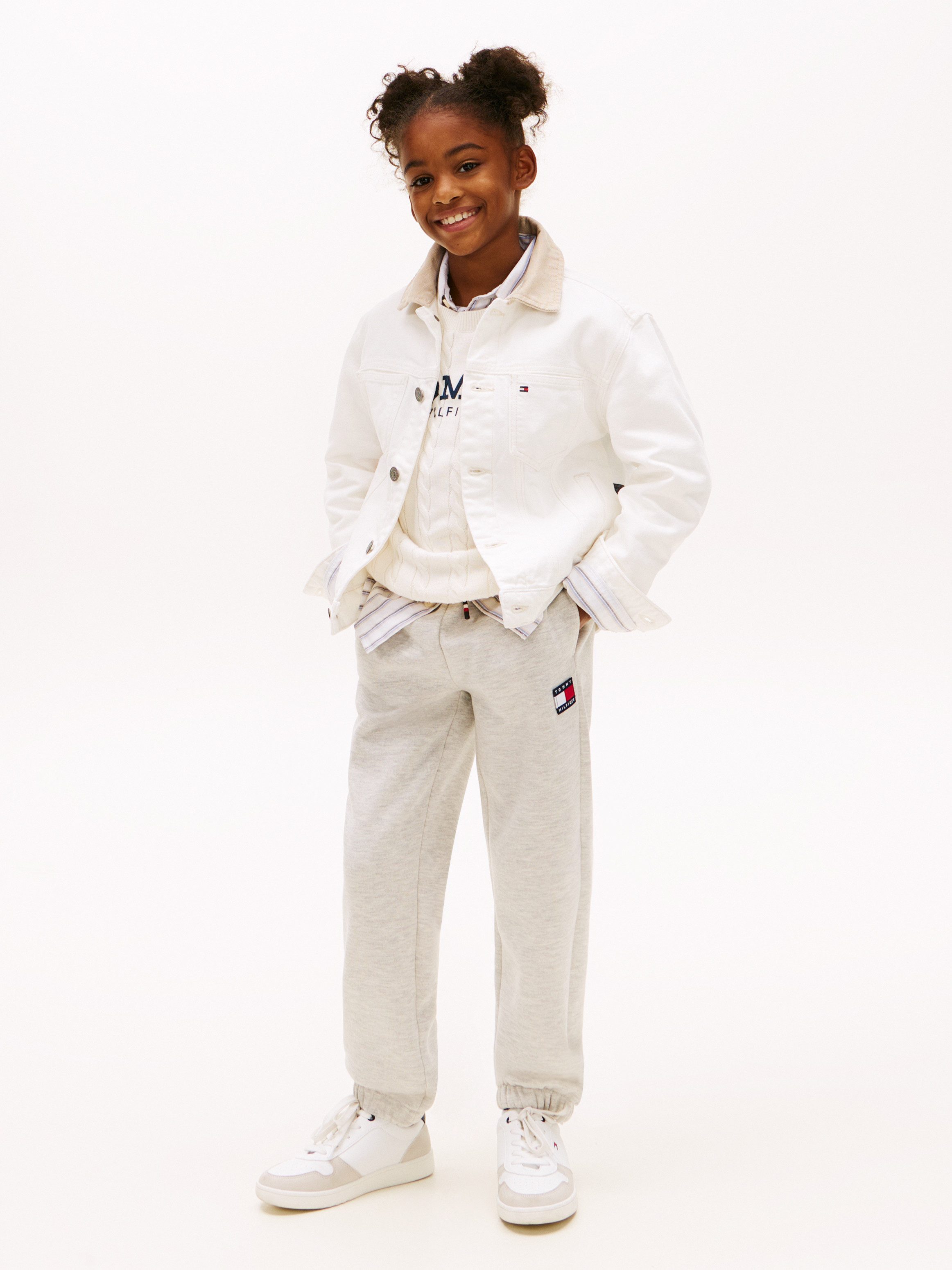 Tommy Hilfiger Sweathose Kinder bis 16 Jahre, gerade Beinform – Bild 3 von 5
