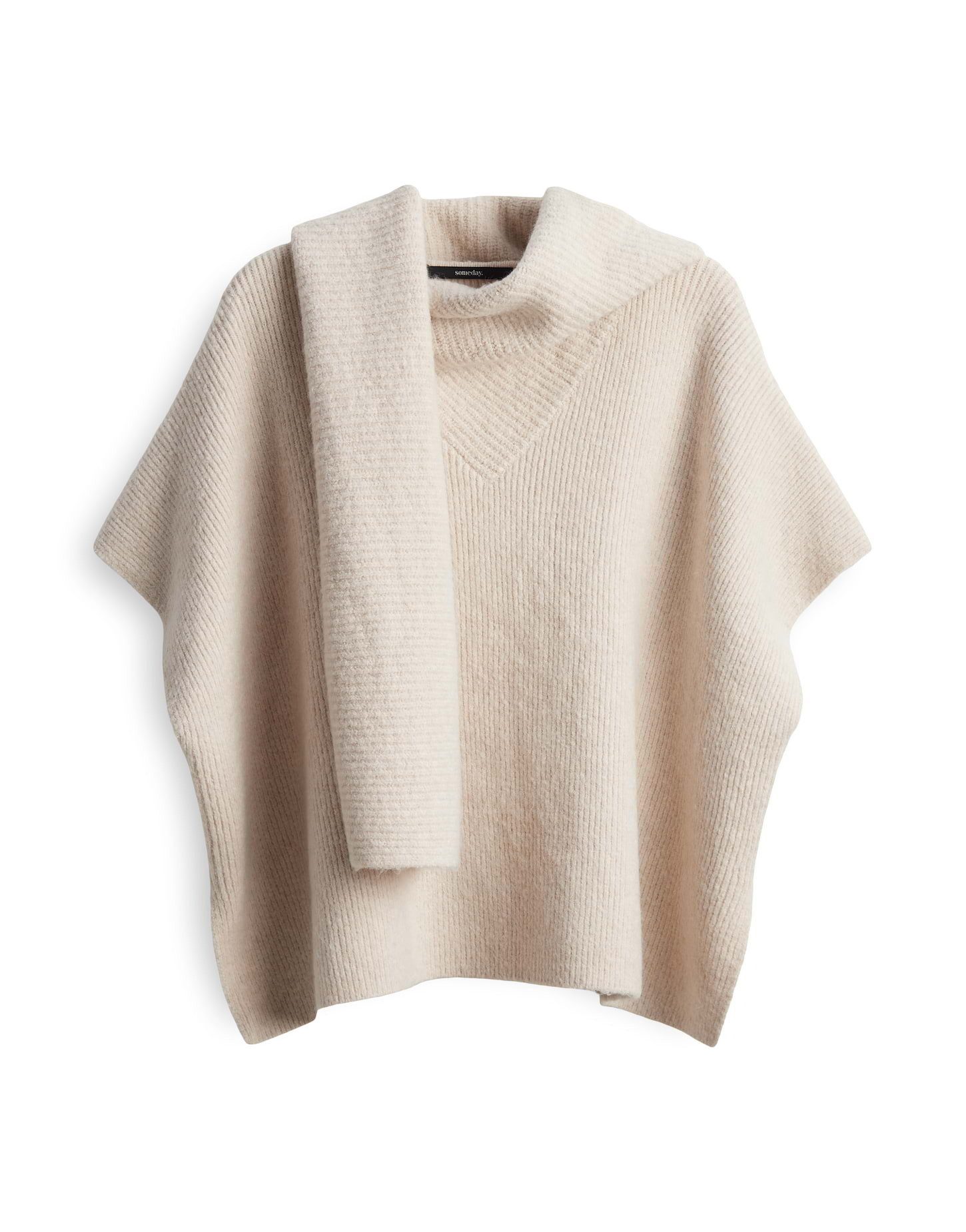 someday Poncho BOLANA mit angeschnittenen Schaldetail günstig online kaufen