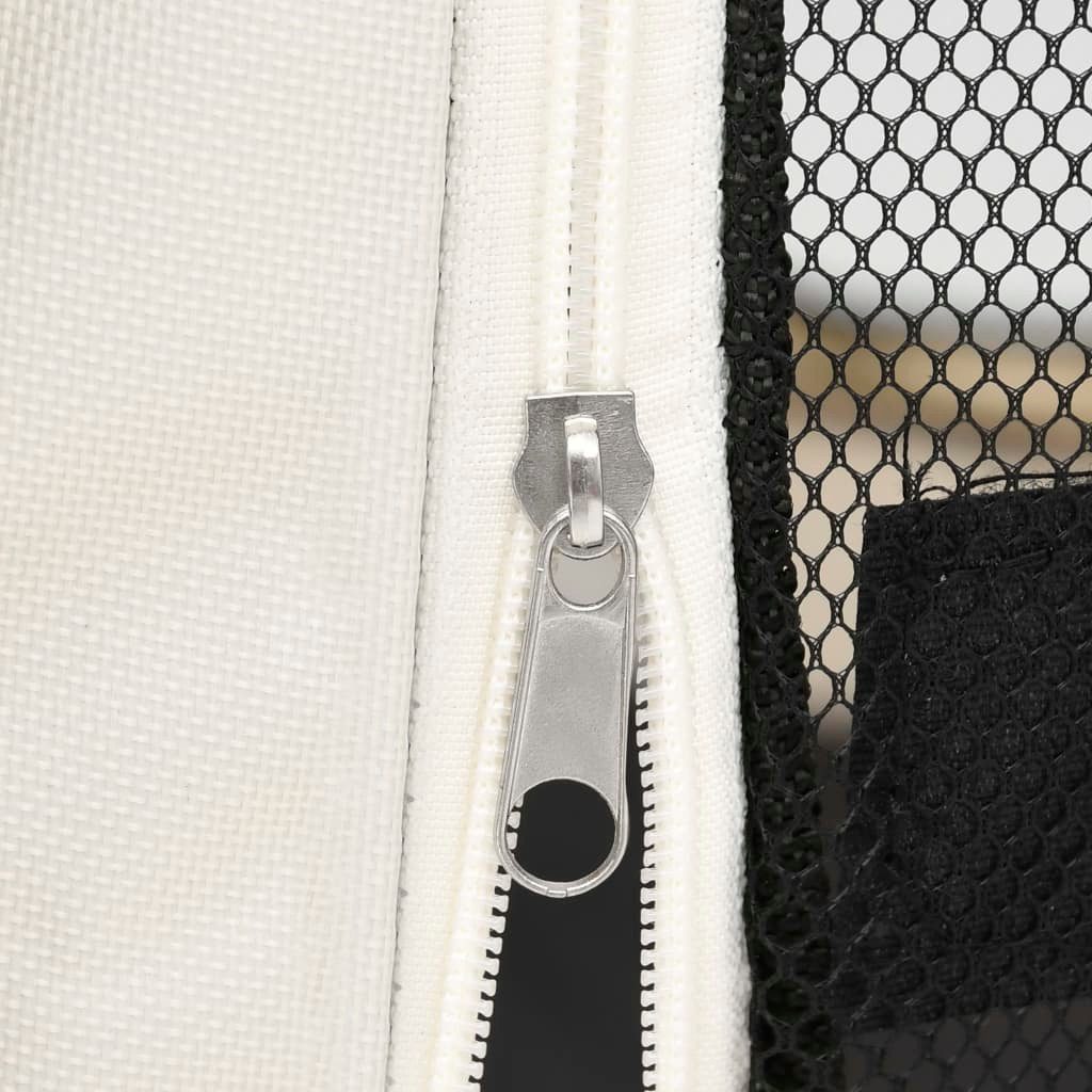 vidaXL Hundezwinger Faltbarer Welpenlaufstall mit Tragetasche Blau 145x145x61 cm