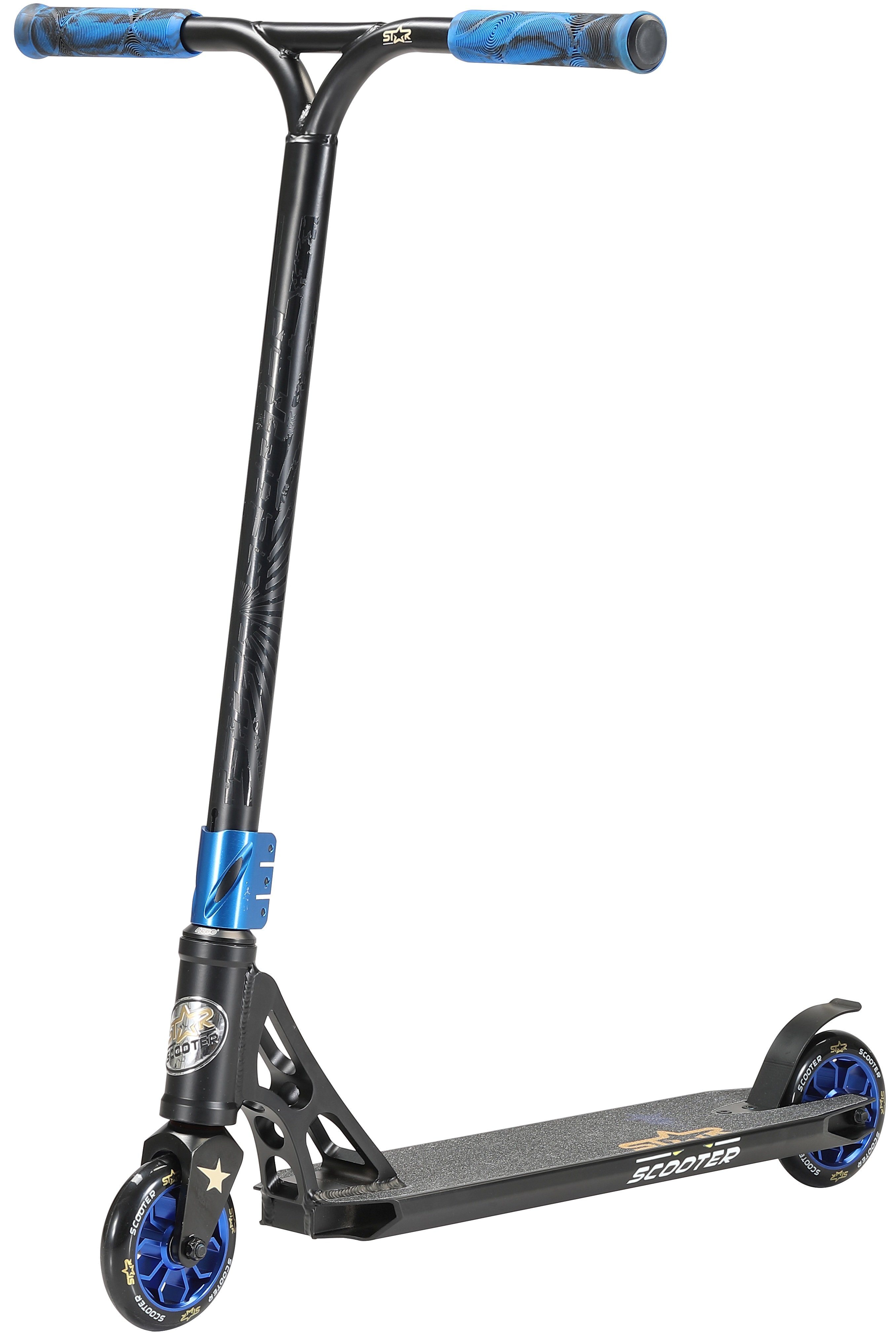 Star-Scooter Трюк самокат Professional, 110 mm, ab 8 Jahre, ab 138 cm, HIC, Jungen, Mädchen, 86A, Aluminium, ABEC-9