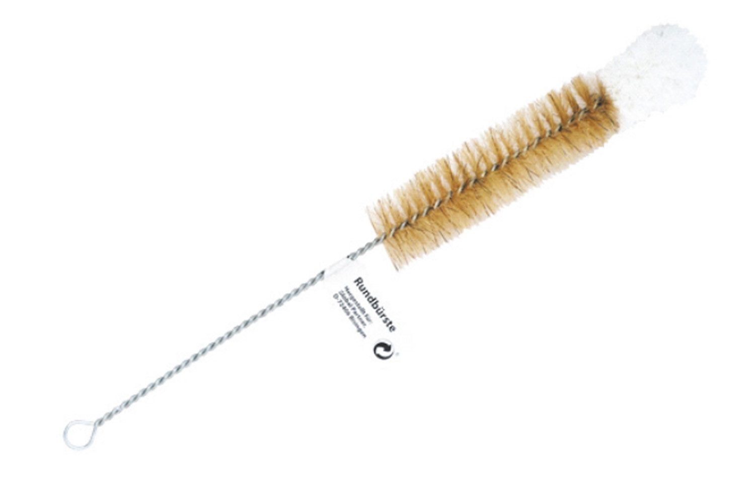 Global Partner Reinigungsbürste Rundbürste, Staubentfernung bei schwer zugänglichen oder empfindlichen Stellen, (Flaschenbürste, 1-tlg., Stück), Rundbürste, Föhnbürste, Haarbürste, Stylingbürste, Volumenbürste, Rund