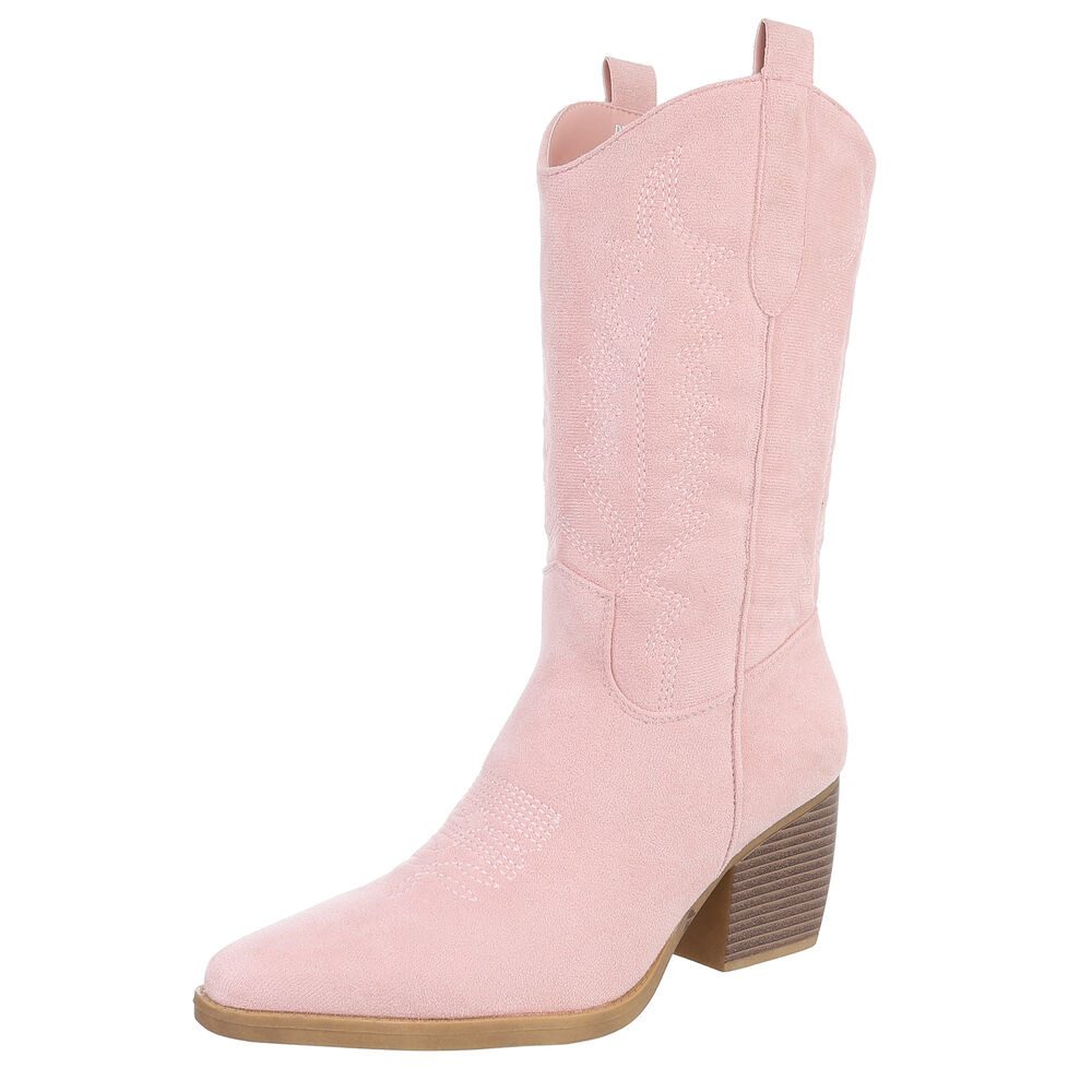 Ital-Design Stilvolle Damenstiefel aus hochwertigem Material günstig online kaufen