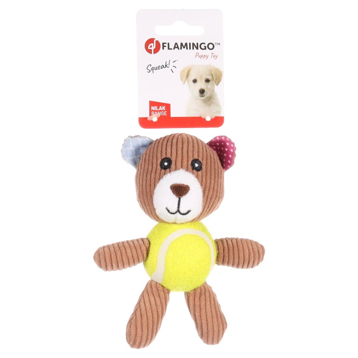 Flamingo Tierkuscheltier Hundespielzeug Nilak Bär mit günstig online kaufen