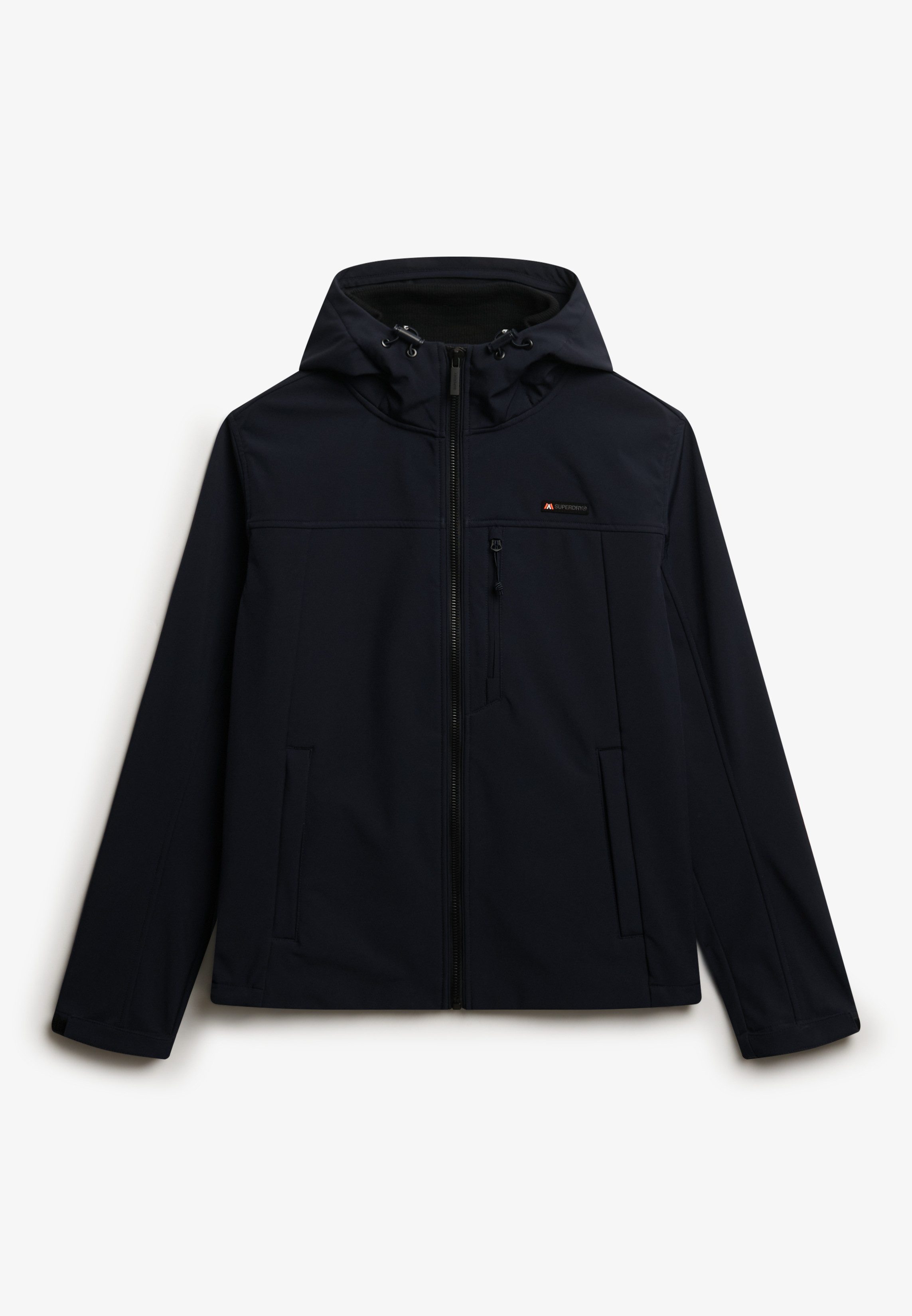Superdry Outdoorjacke HOODED SOFT SHELL TREKKER JKT aus Polyester und Elasthan, elastischer Tragekomfort, pflegeleicht