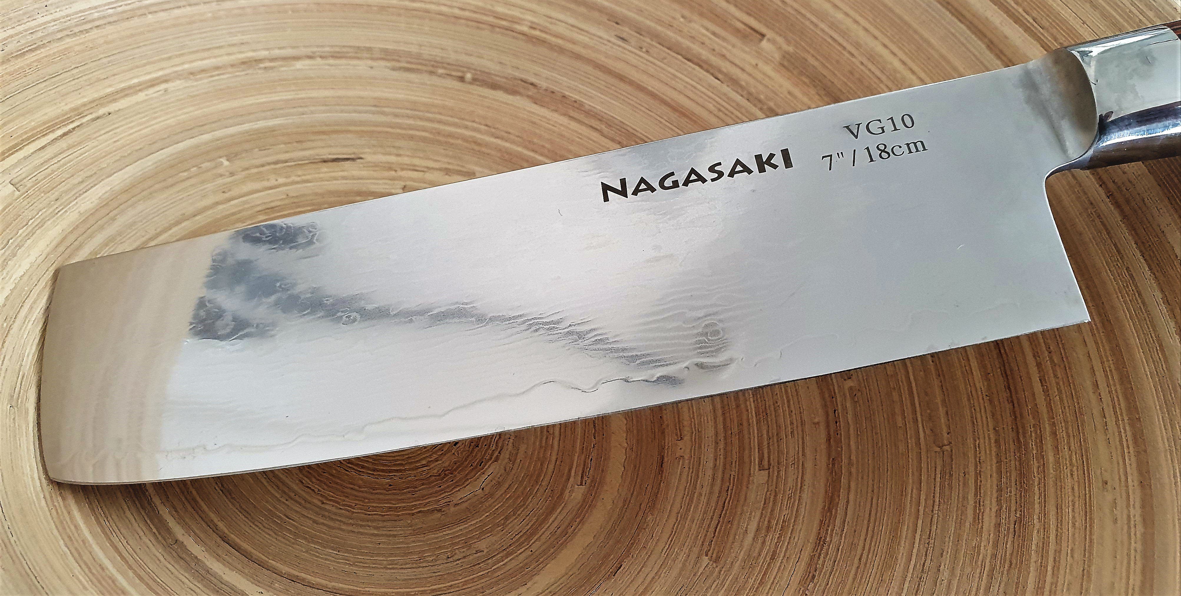 VG-10 Damastmesser Nagasaki Messer Nakiri Nagasaki