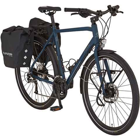 Prophete Trekkingrad ENTDECKER 20.BTT.10 Trekking-Bike 28", 24 Gang Shimano Shimano Altus Schaltwerk, Kettenschaltung, (mit Packtaschen)