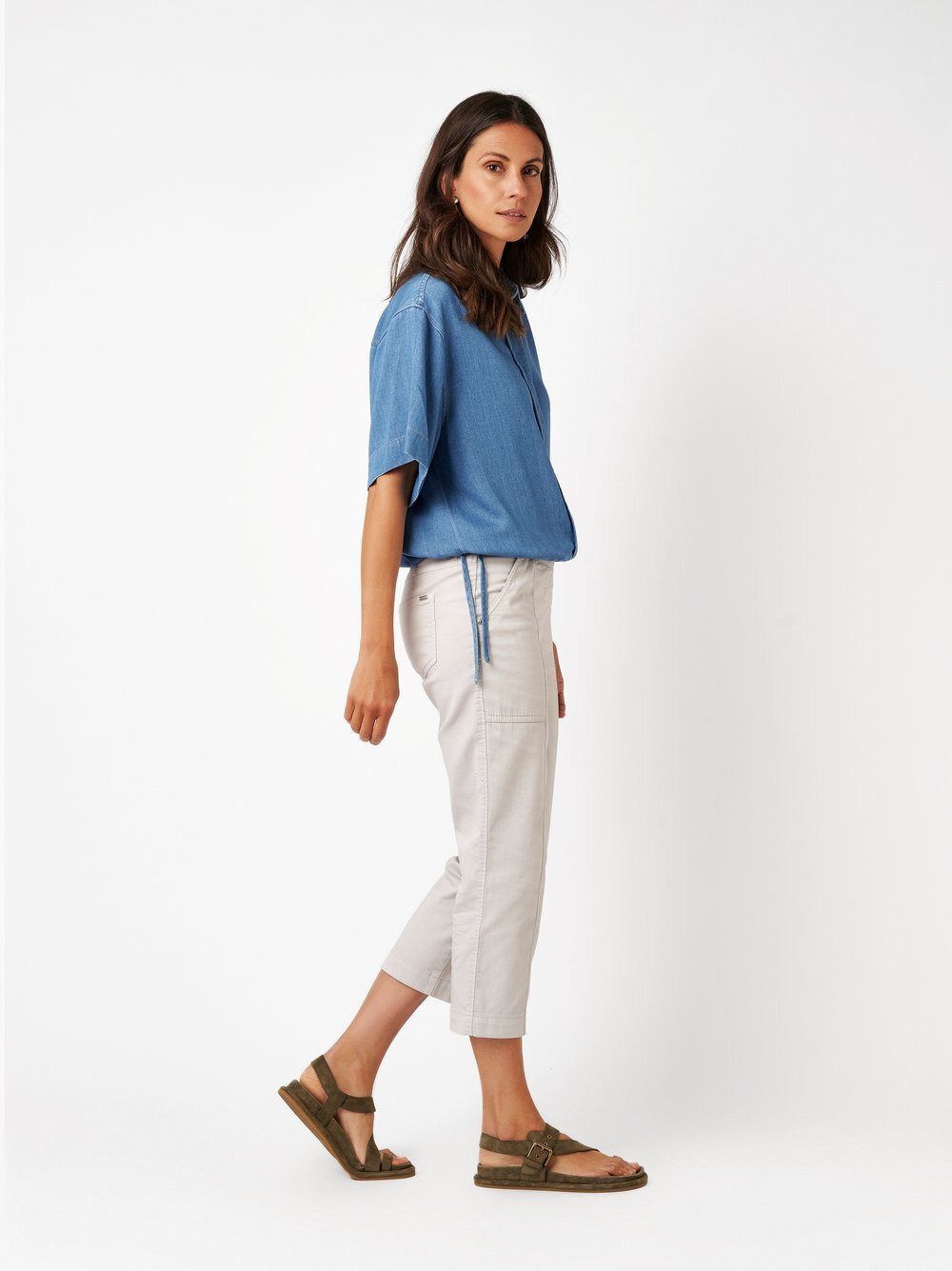 TONI Jogger Pants Sue 3/4 mit markanten Teilungsnähten