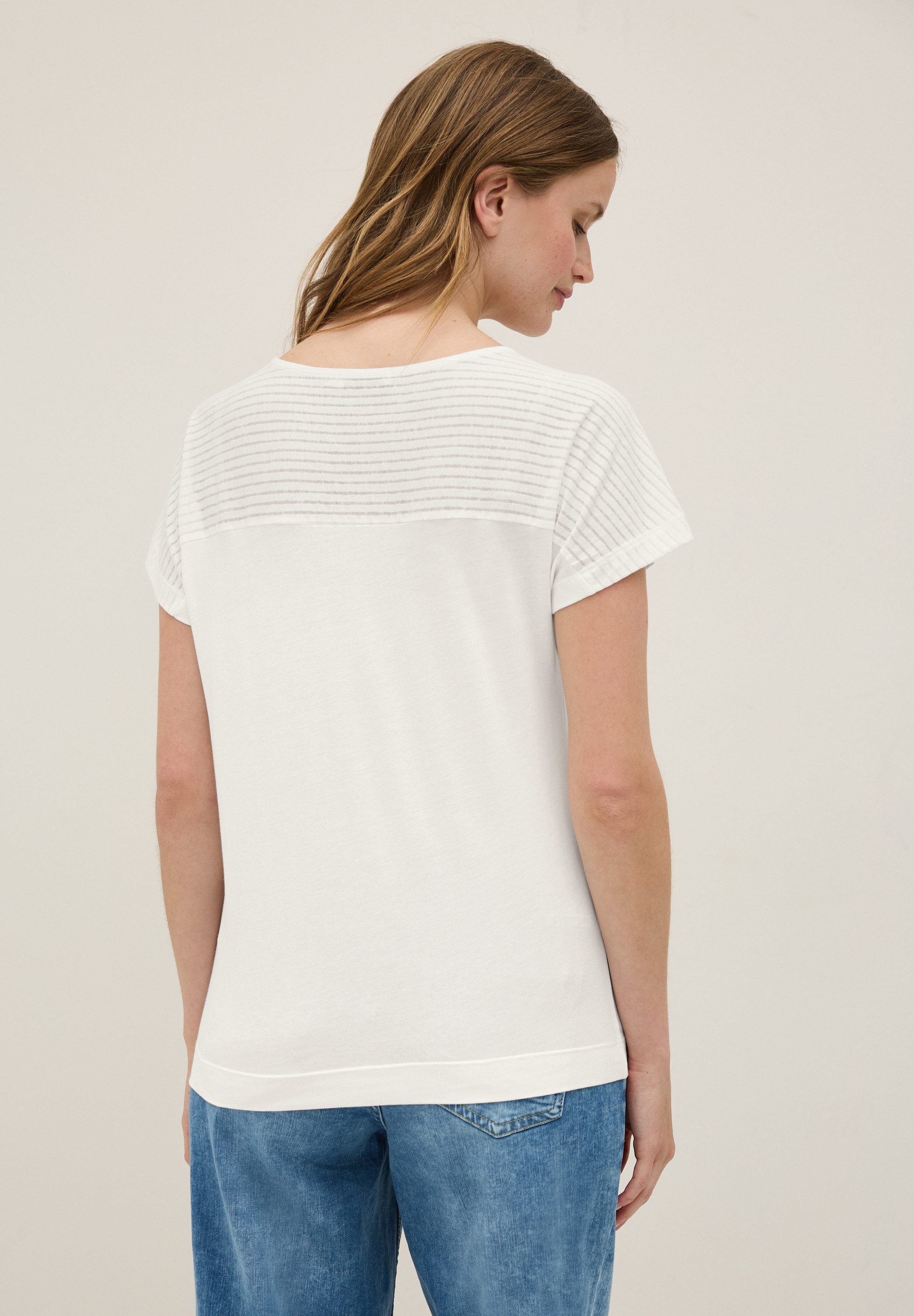 Cecil V-Shirt, im soften Baumwoll-Mix günstig online kaufen