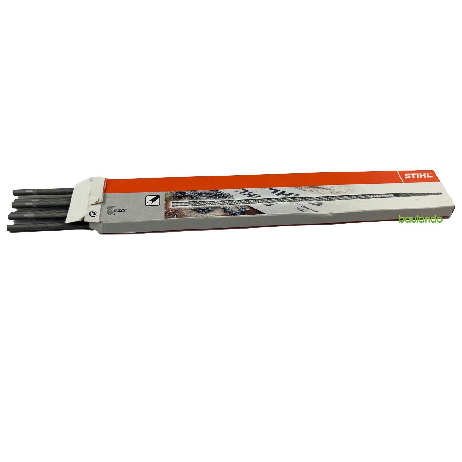 STIHL Ersatzkette STIHL Rundfeile 4,5 x 200 mm (6 Stück) 56057714506, (STIHL Rundfeile 4,5 x 200 mm (6 Stück) 56057714506, 6-tlg., STIHL Rundfeile 4,5 x 200 mm (6 Stück) 56057714506)