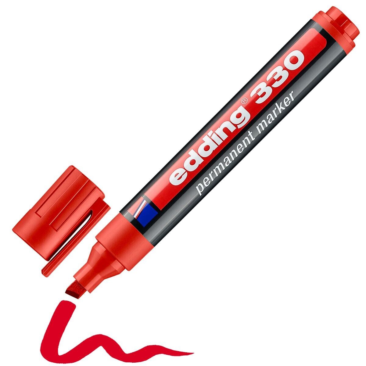 edding Permanentmarker 330, (1-tlg), geruchsarm