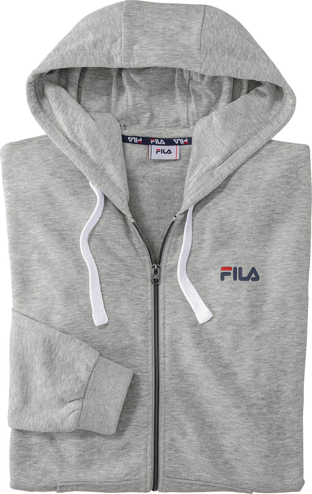 Fila Kapuzensweatjacke aus formstabilem Sweatstoff, sportlich mit praktischer Kapuze