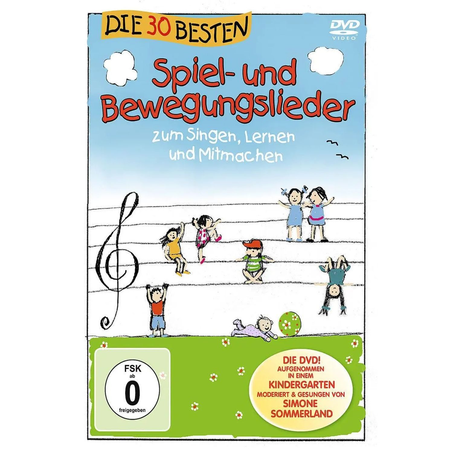 DVD Lamp & Leute. Die 30 besten Spiel- und Bewegungslieder - Die DVD