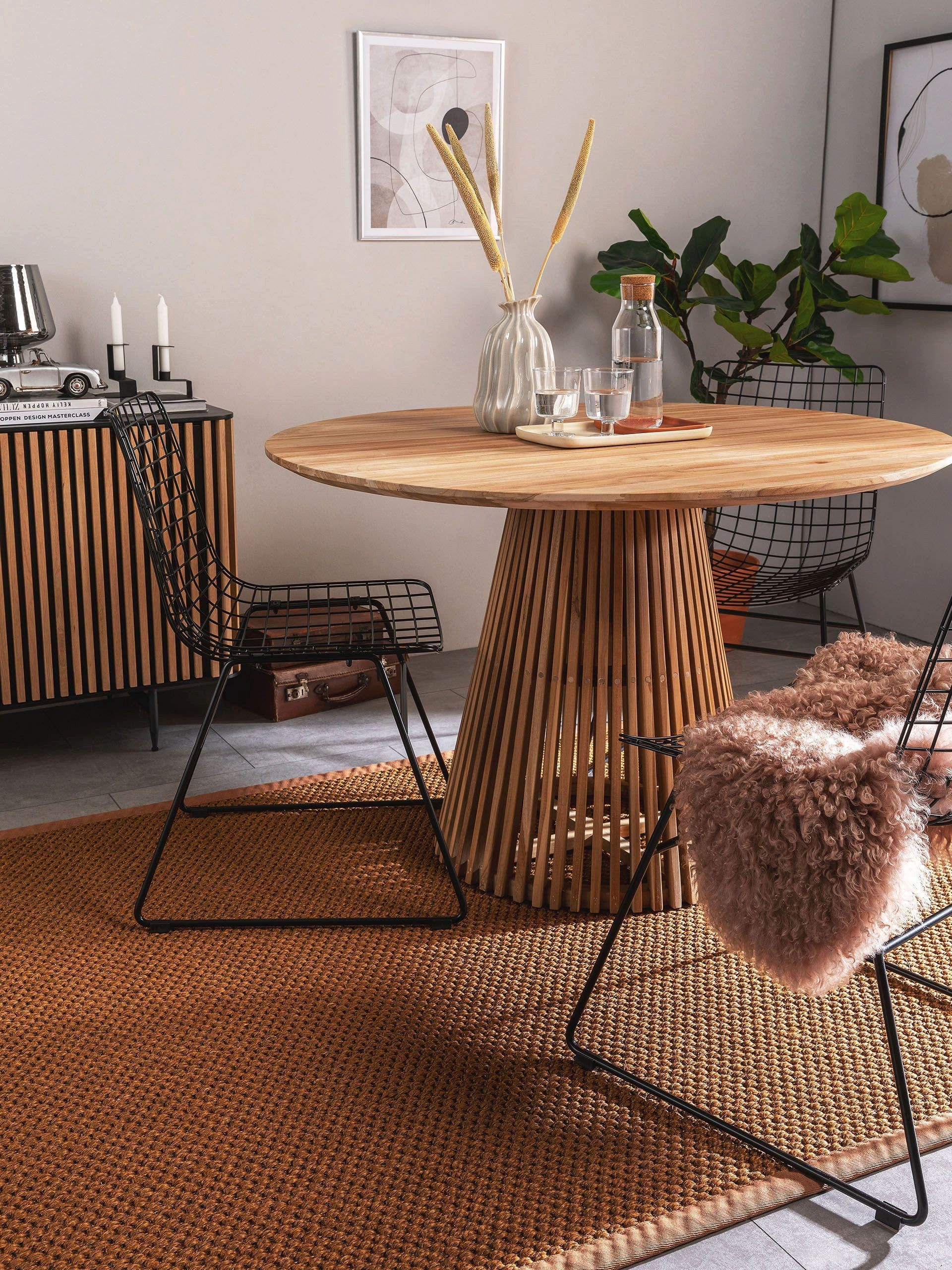 benuta Sisalteppich Greta, rechteckig, Höhe: 5 mm, Kunstfaser, Berber, Ethn günstig online kaufen