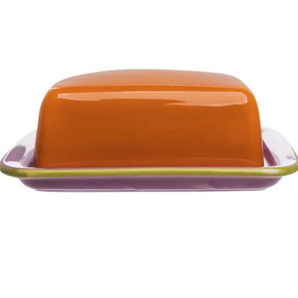 Tranquillo Butterdose Colouri von Tranquillo, Steinzeug, ideal für kreative Farbkombinationen