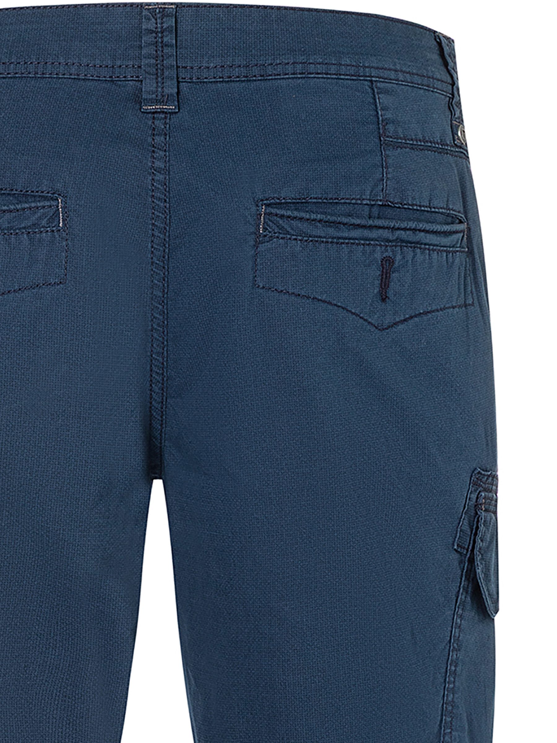 TIMEZONE Cargoshorts Casual Style Cargohose Slim Fit Cargotaschen für Herren (1-tlg) Baumwolle Slim Fit Einfarbig atmungsaktiv Reißverschluss