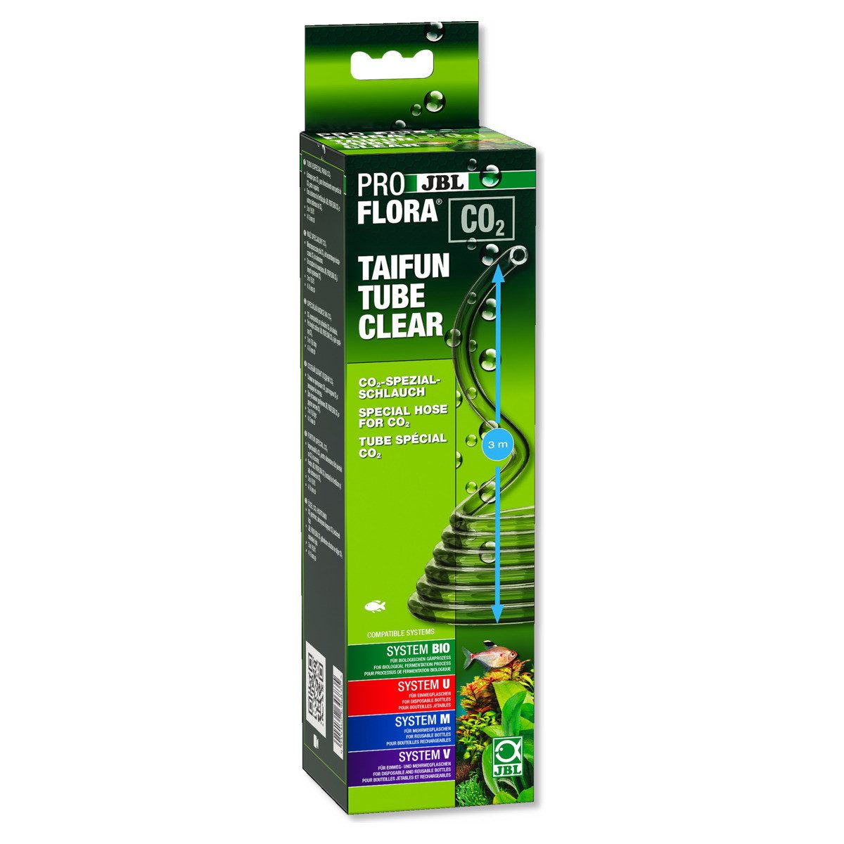 JBL GmbH & Co. KG CO2 Diffusor ProFlora CO2 Taifun Tube Clear