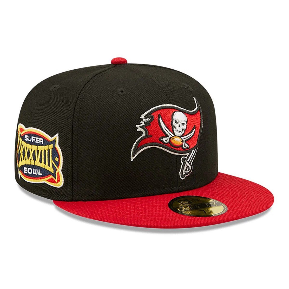 New Era Fitted Cap 59FIFTY Side Patch Tampa Buy Buccaneers