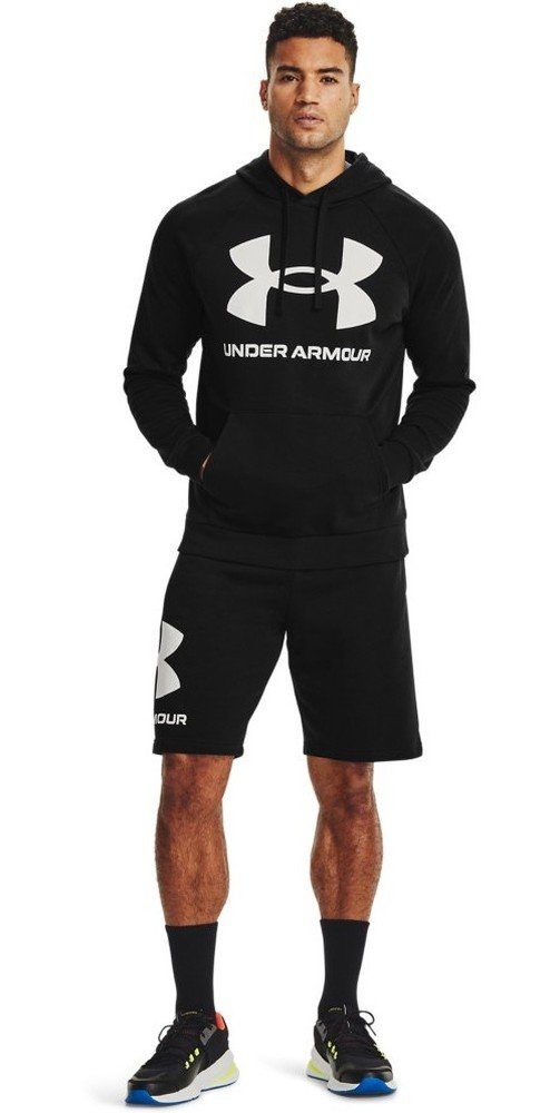 Black Fleece Kapuzenpullover Hoodie Under Big Rival UA Logo Armour® 001