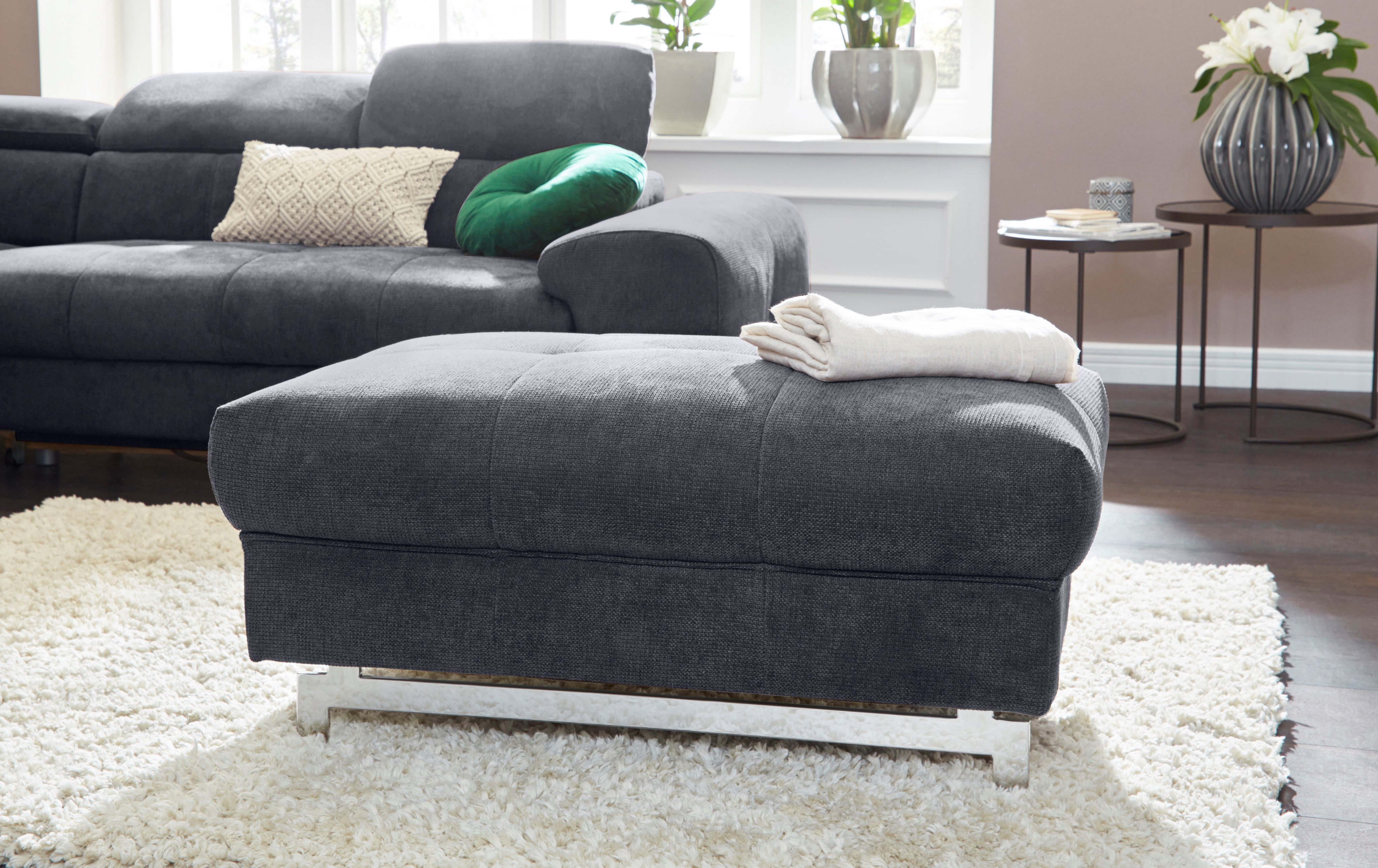 COTTA Hocker Chef, mit edlen Metallkufen