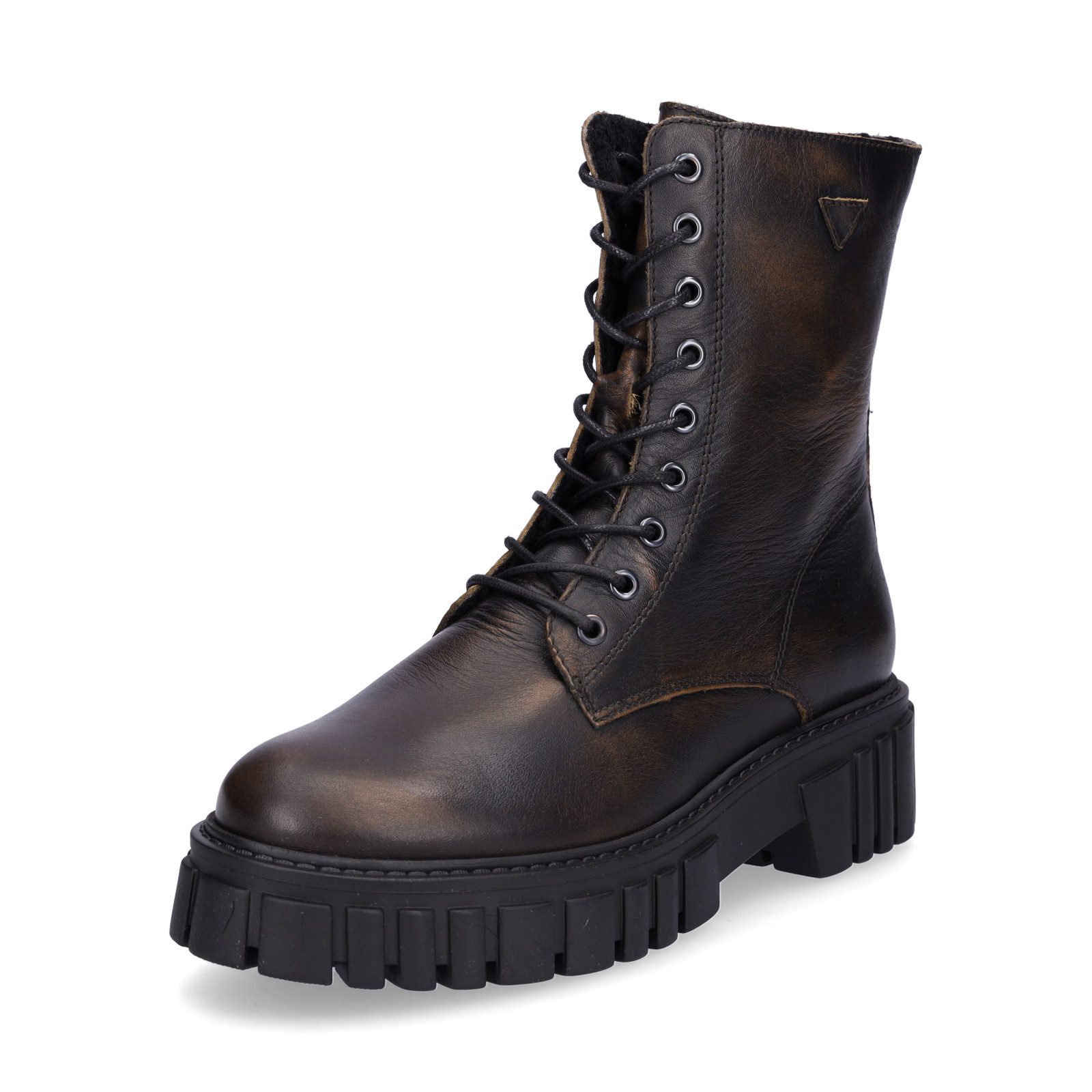 PALPA Palpa Damen Schnürstiefelette cognac Сапогиette