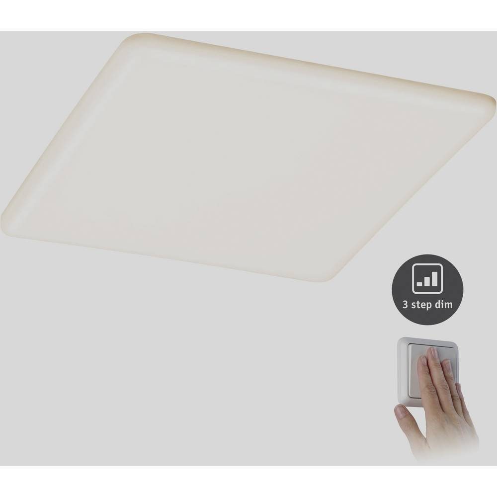 LED ohne 3 LED, Home-fähig Dimmbar Bewegungsmelder Stufen, nicht Varifit LED Smart Panel Paulmann Veluna Einbauleuchte Paulmann