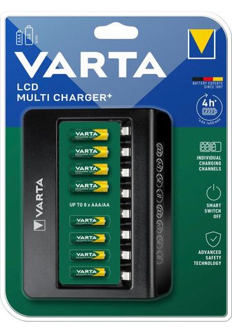 VARTA » LCD Multi Charger+ dėl 8 AA/AAA Akku...