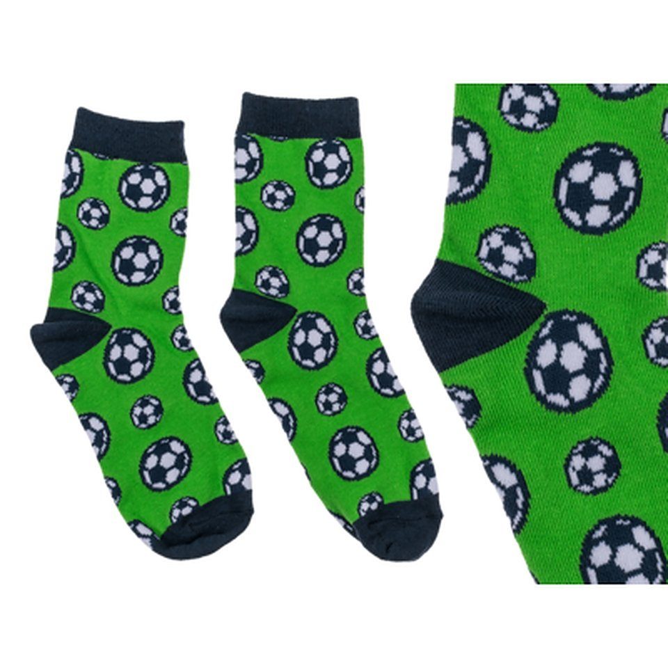 Out of the Blue Socken magische Kindersocken mit Fussball Motiv