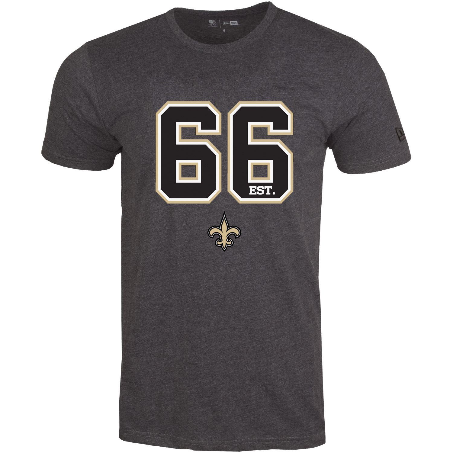 New Era Print-Shirt ESTABLISHED LOGO NFL New Orleans Saints
