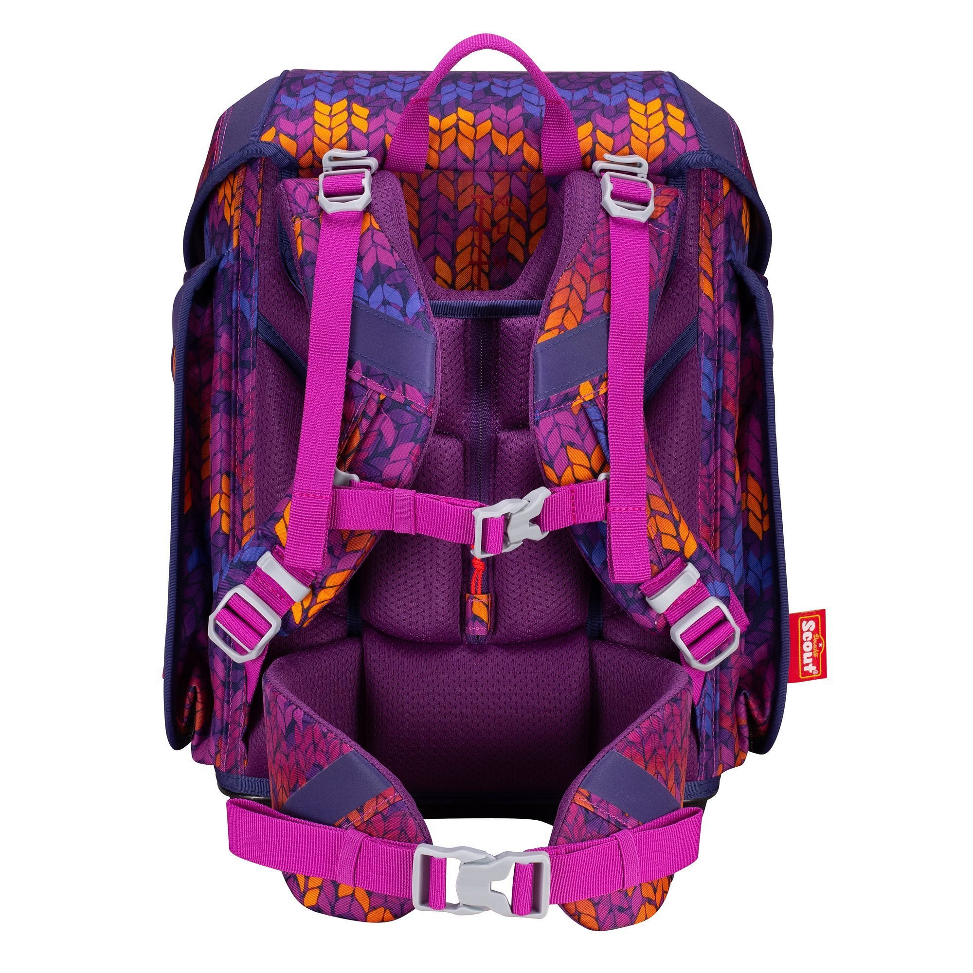 Scout Schulranzen Genius (4-tlg), Polyester
