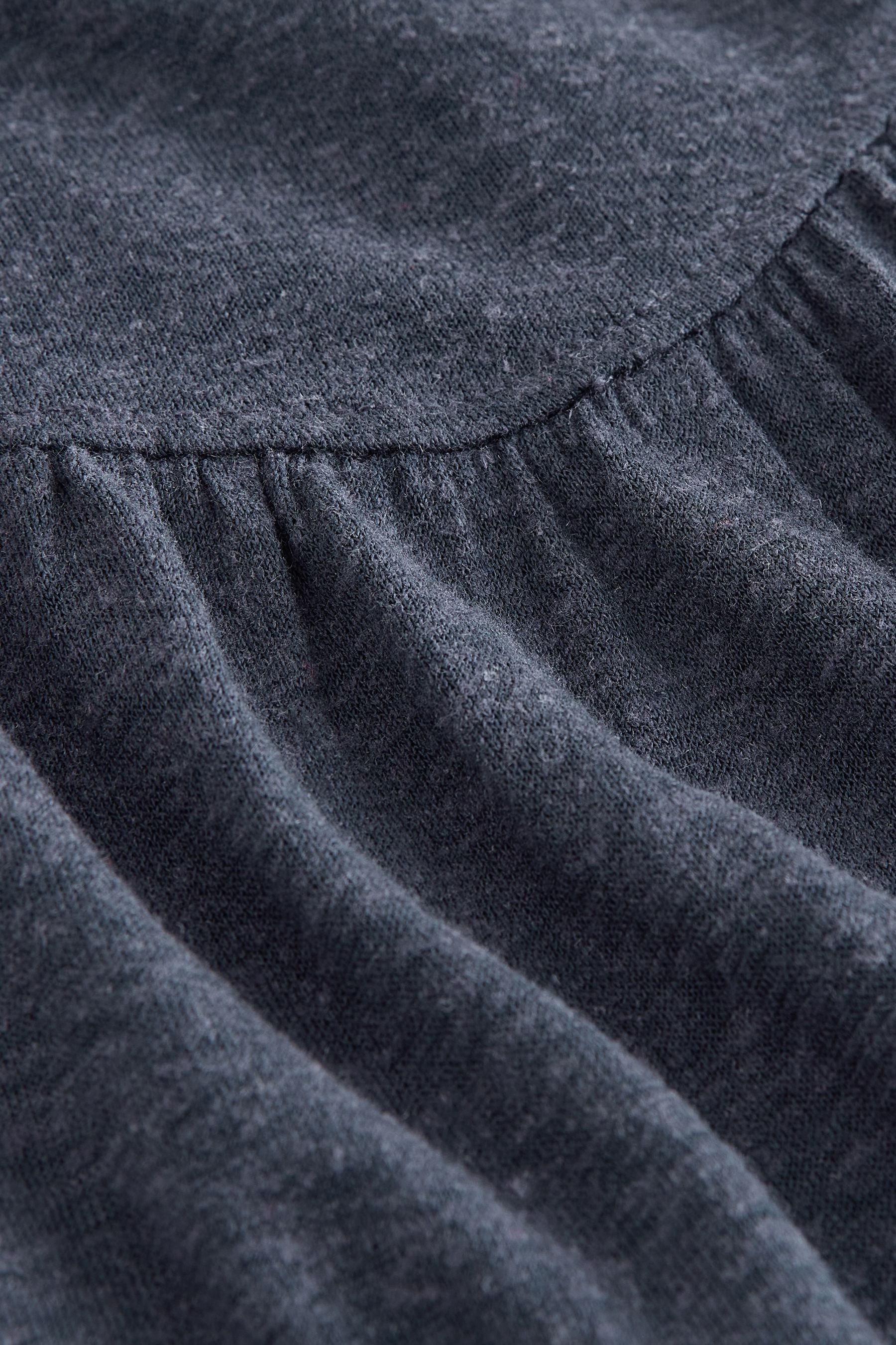 Next Shirtkleid Jersey-T-Shirt-Kleid mit Leinenanteil (1-tlg) günstig online kaufen