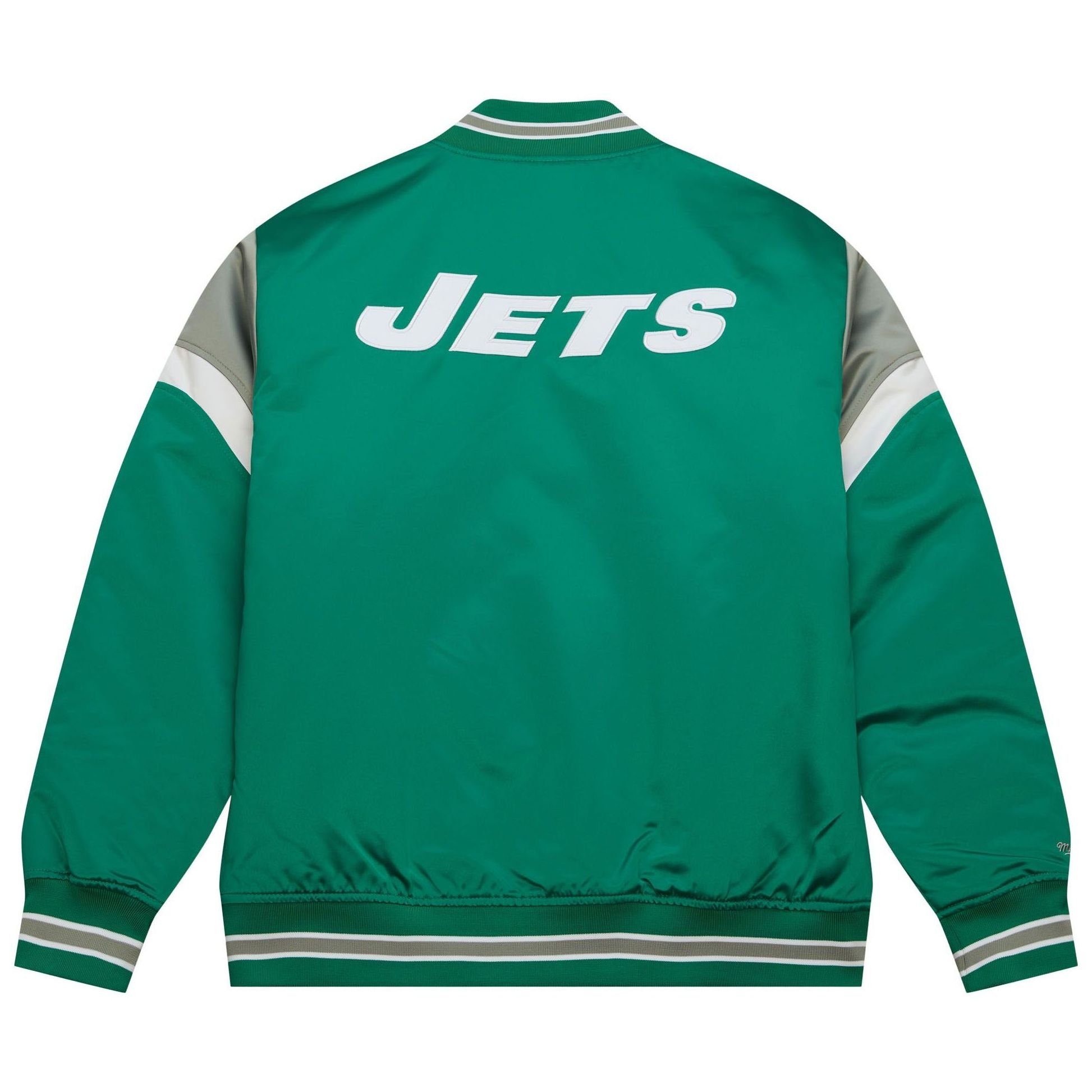 Mitchell & Ness Collegejacke Heavyweight NFL York Jets New Satin