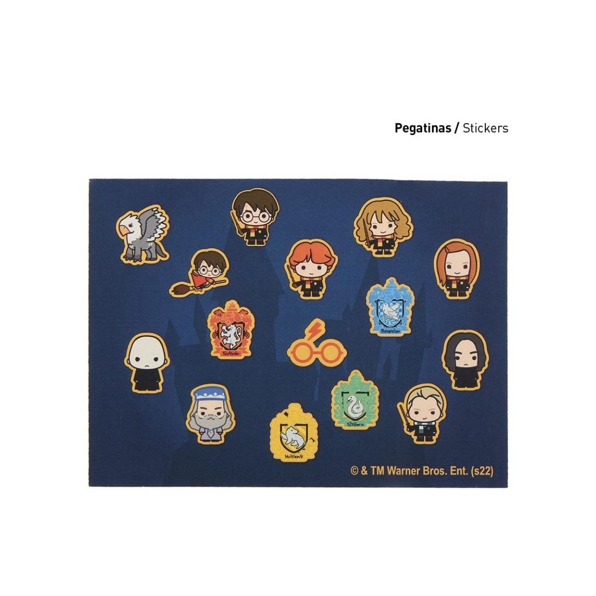 Cerda Malvorlage Harry Potter Ausmal-Set Schreibwaren-Set für kreative Kinder (Mal- und Schreibset, 8-St., Kreativset für Kinder), Ausmalbares Set