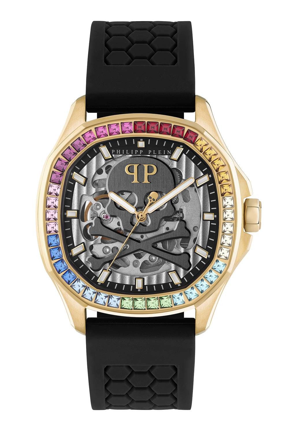 PHILIPP PLEIN Automatikuhr $keleton $pectre Rainbow