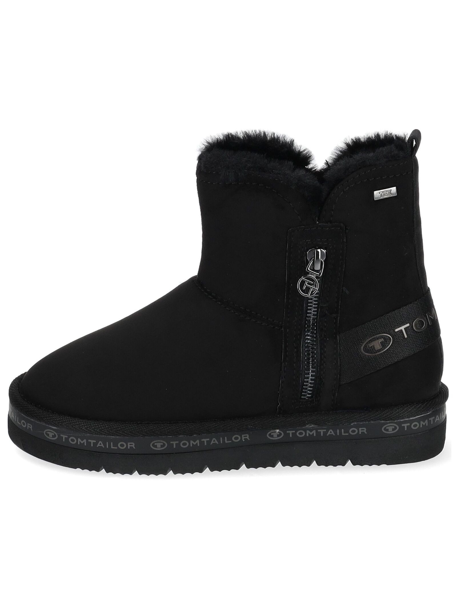 TOM TAILOR Tom Tailor Stiefelette Lederimitat/Textil Stiefelette