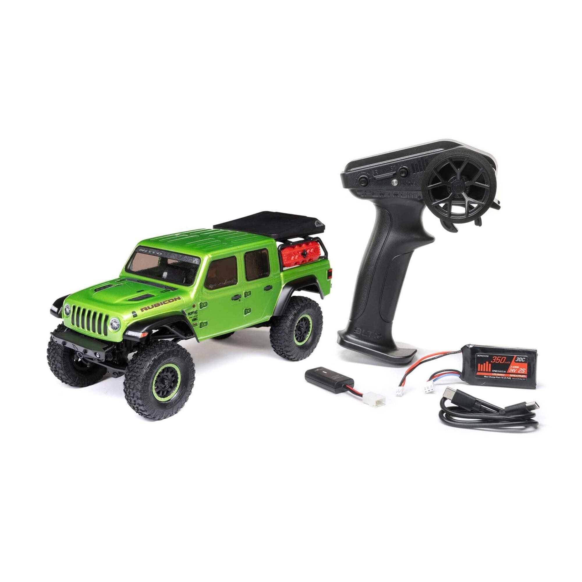 RC-Buggy Axial 1:24 SCX24 Jeep JT Gladiator 4WD Rock Crawler Brushed RTR Green