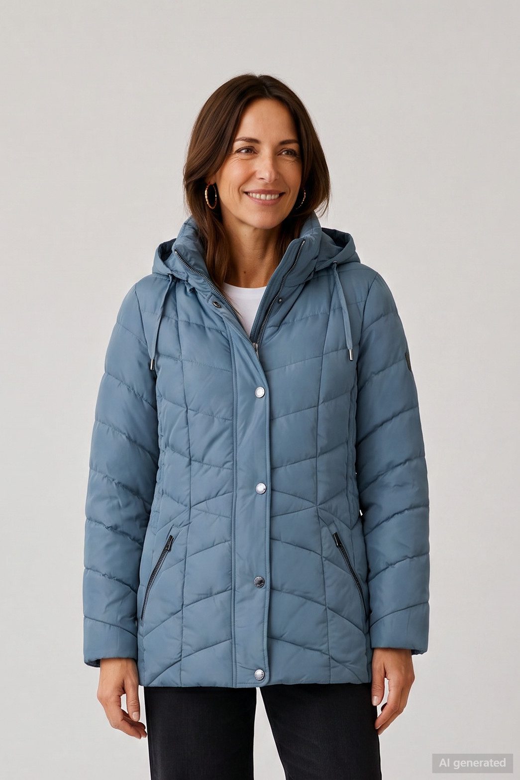 Barbara Lebek Steppjacke wattierte Damenjacke, Herbstjacke oder Übergangsjacke