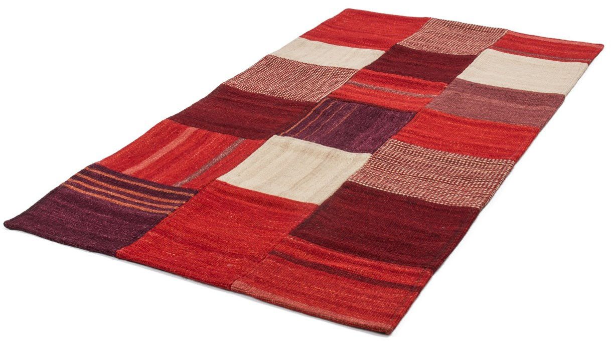 Kayoom Teppich Radical 230, rechteckig, Höhe: 15 mm, Handgewebter Jacquard-Kilim, hochwertige Materialmischung