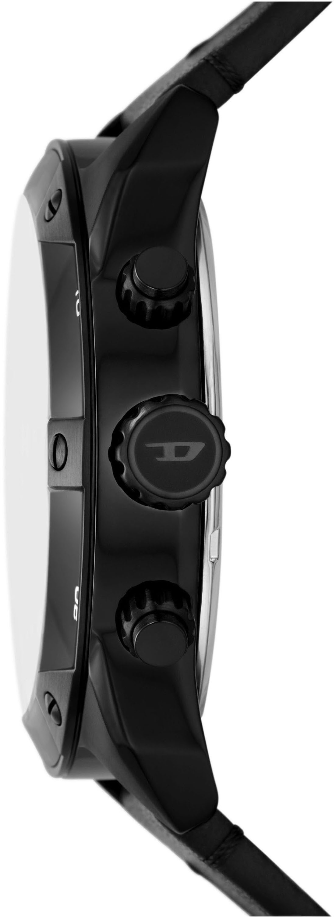 Diesel Chronograph SPIKED DZ4667, Armbanduhr, Herrenuhr, Lederarmband, Quar günstig online kaufen