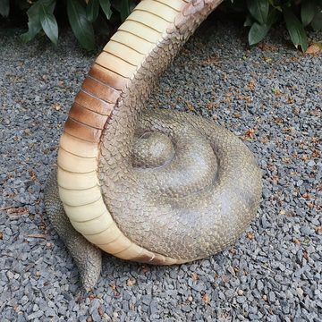 Aspinaworld Gartenfigur Kobra Schlangen Figur 47 cm wetterfeste Gartendeko
