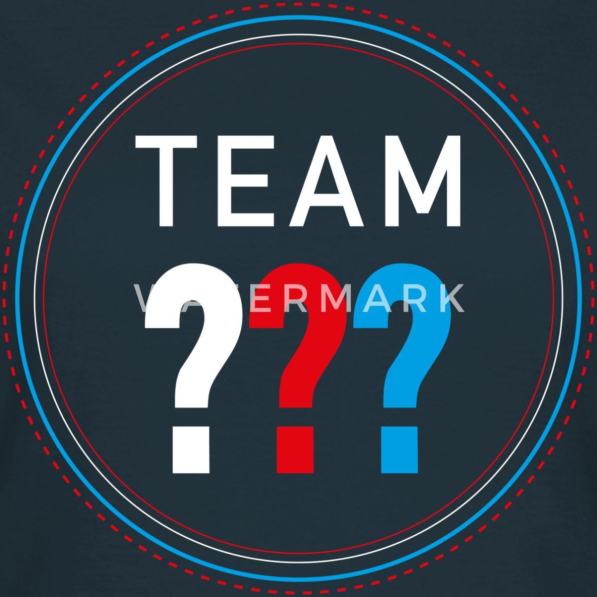Spreadshirt T-Shirt Die Drei Fragezeichen Team Drei Fragezeichen Frauen T-Shirt (1-tlg)