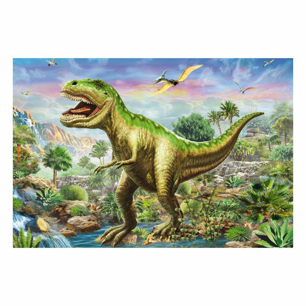 Dinosaurier Spiele Puzzleteile 3x48 Schmidt Teile, 144 Abenteuer Puzzle