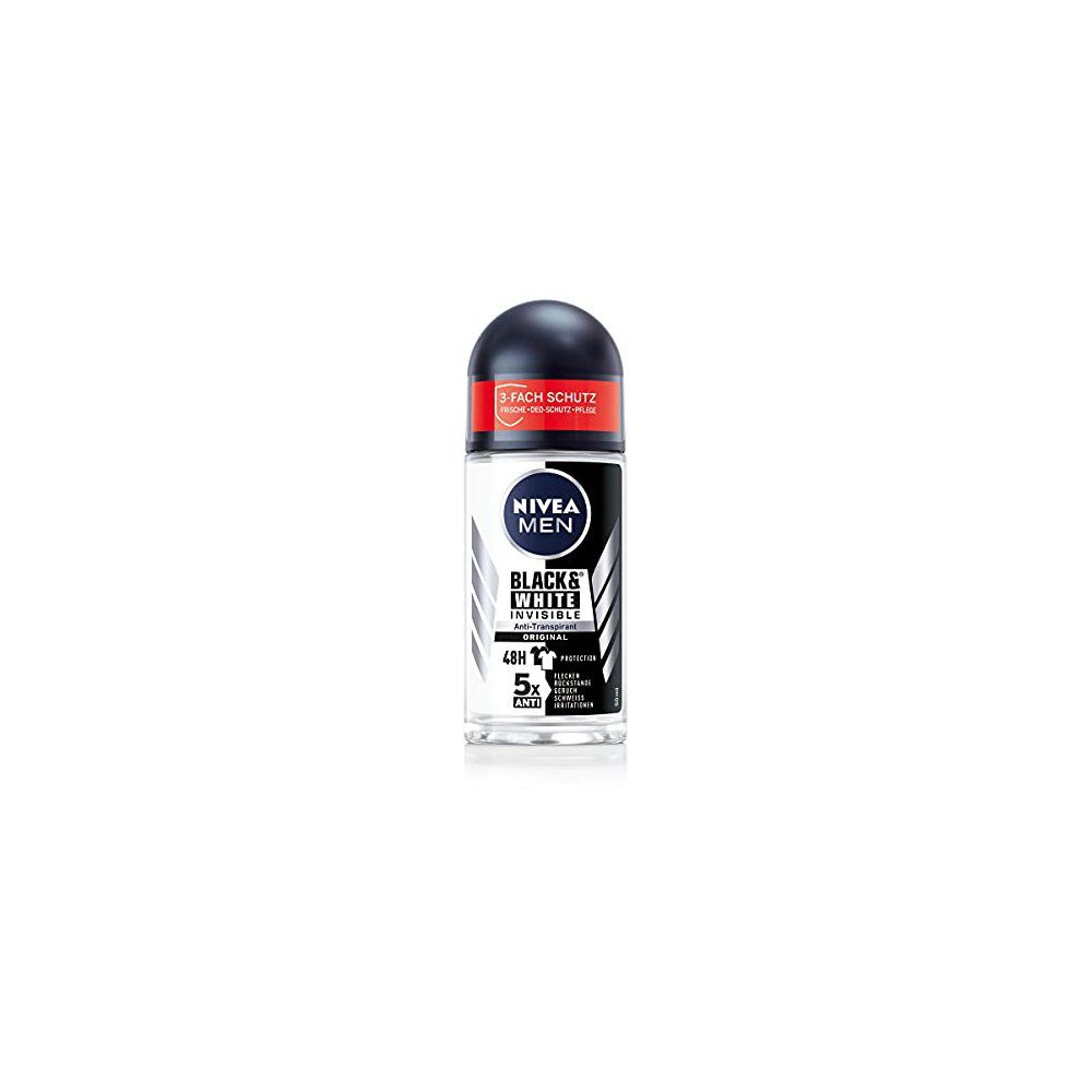 Invisible White Deo-Spray Deo Roll-On & Antitranspirant Black Nivea