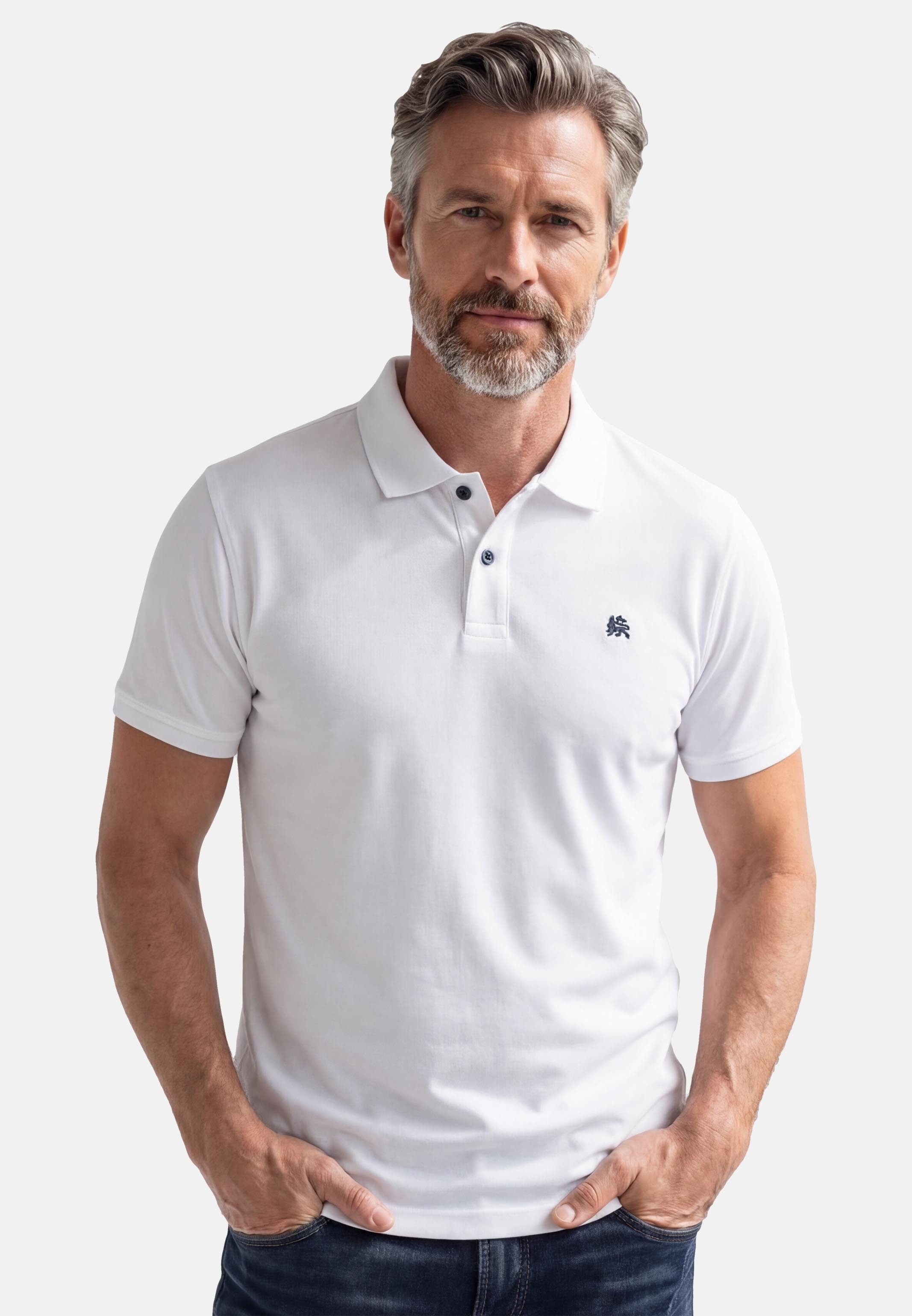 LERROS Poloshirt 2er Pack Basic (Spar-Set, 2-tlg) Poloshirt - Baumwolle - Atmungsaktiv - Atmungsaktive Piqueware