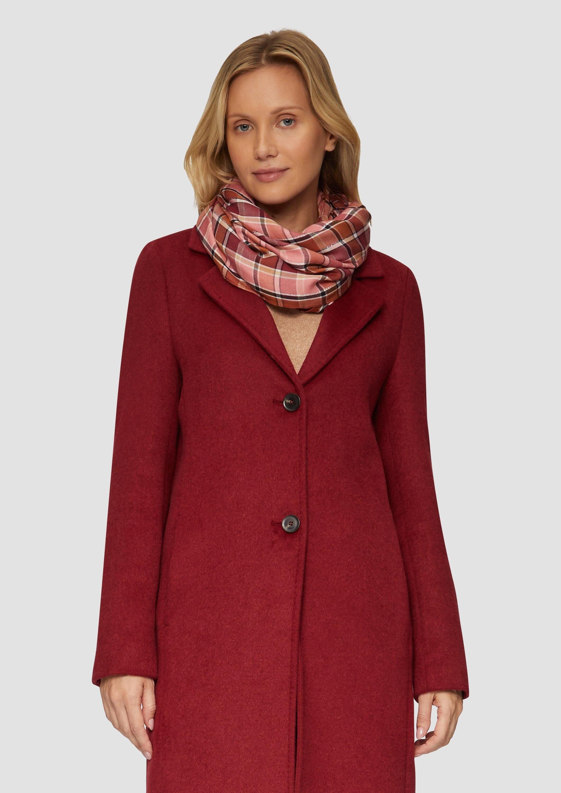 s.Oliver Loop Snood, Weicher Loop-Schal aus Twill günstig online kaufen