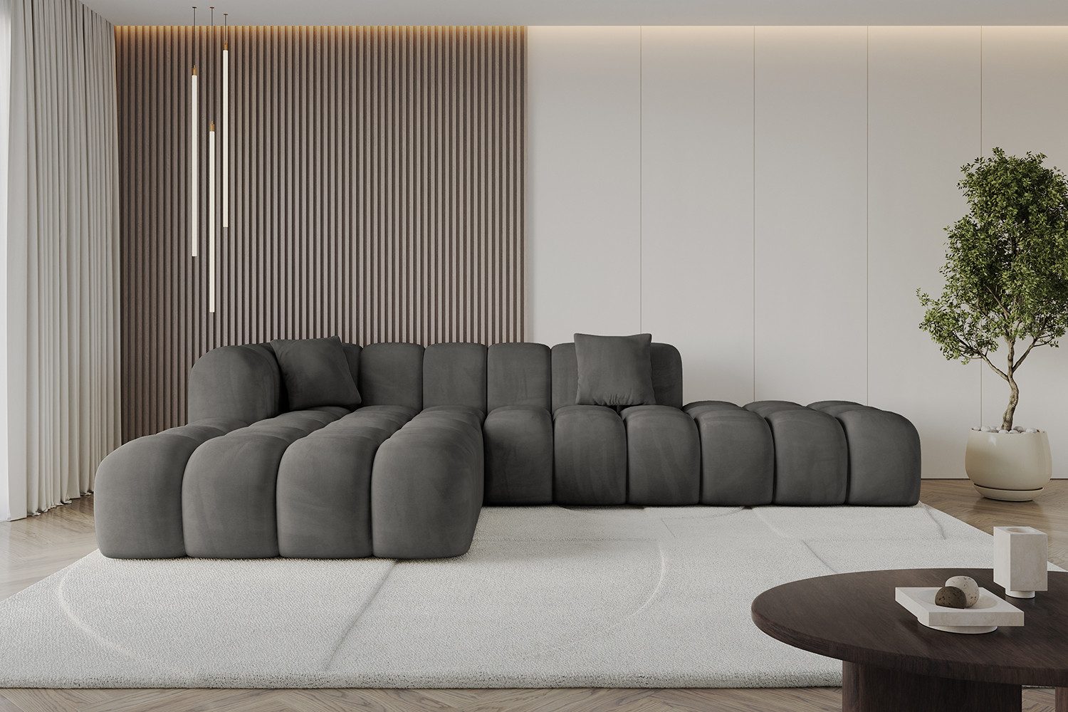 ALTDECOR Ecksofa OLEA-L2, Sofa Praktische Bequeme Funktionsecke Couch L-For günstig online kaufen