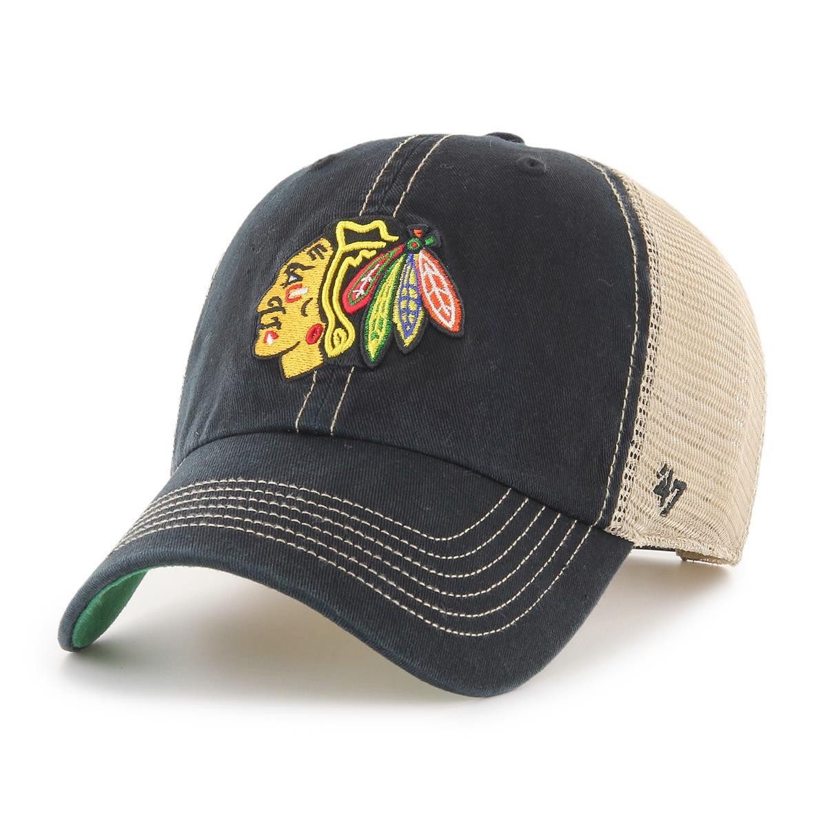 '47 Brand Baseball Cap '47 Brand Cap NHL Chicago Blackhawks Trawler '47 CLEAN UP (Basecap, Meshcap)
