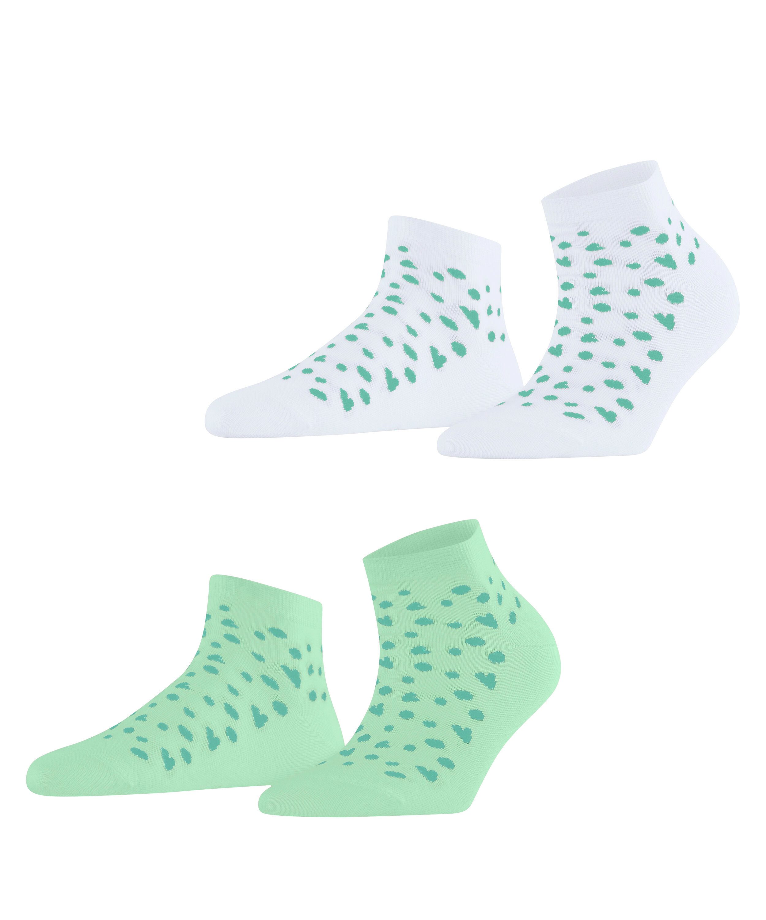 Esprit Sneakersocken Esprit Playful Hearts 2-Pack Damen (2-Paar)