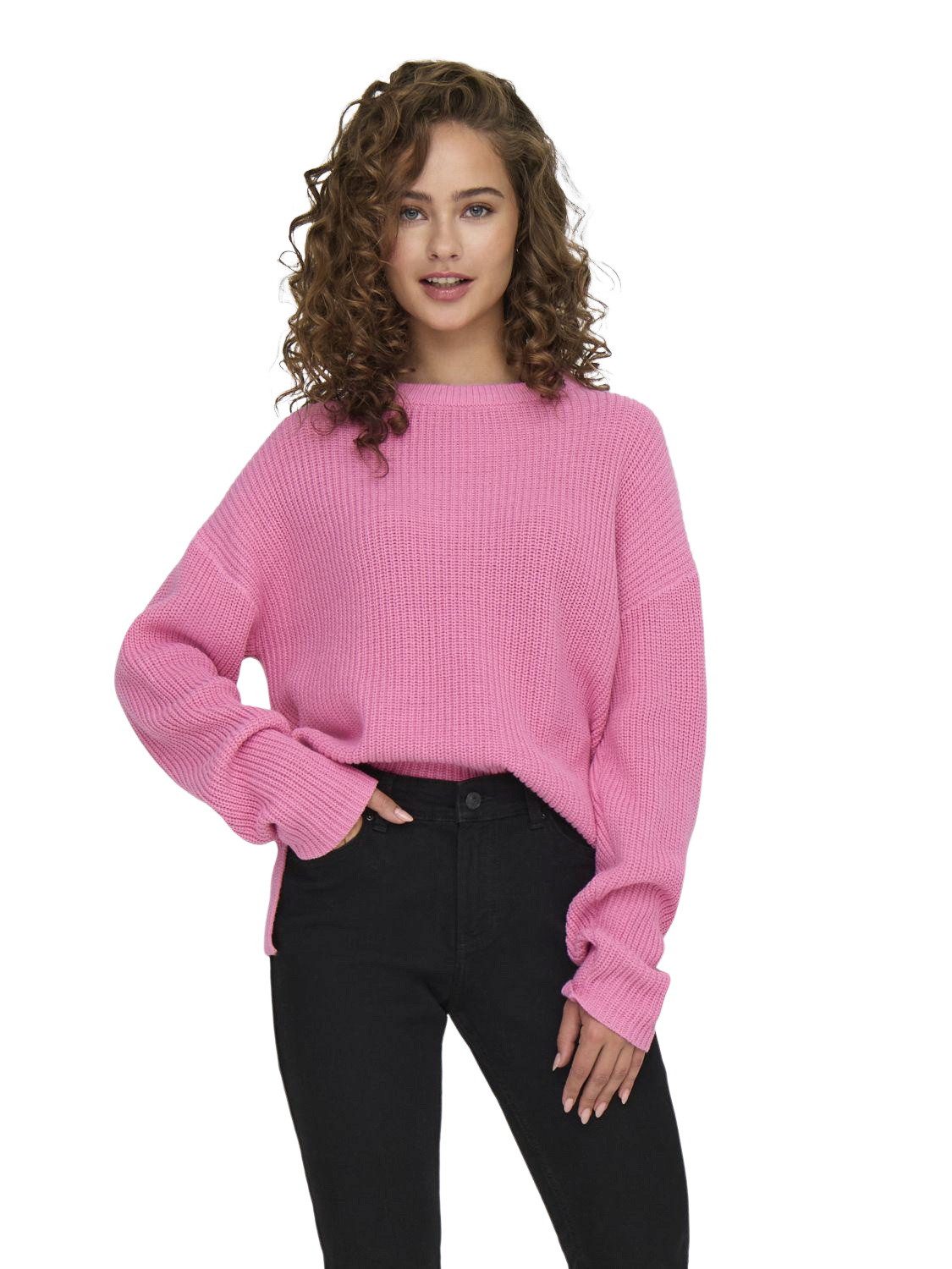 ONLY Strickpullover ONLLUNA aus Baumwollmix