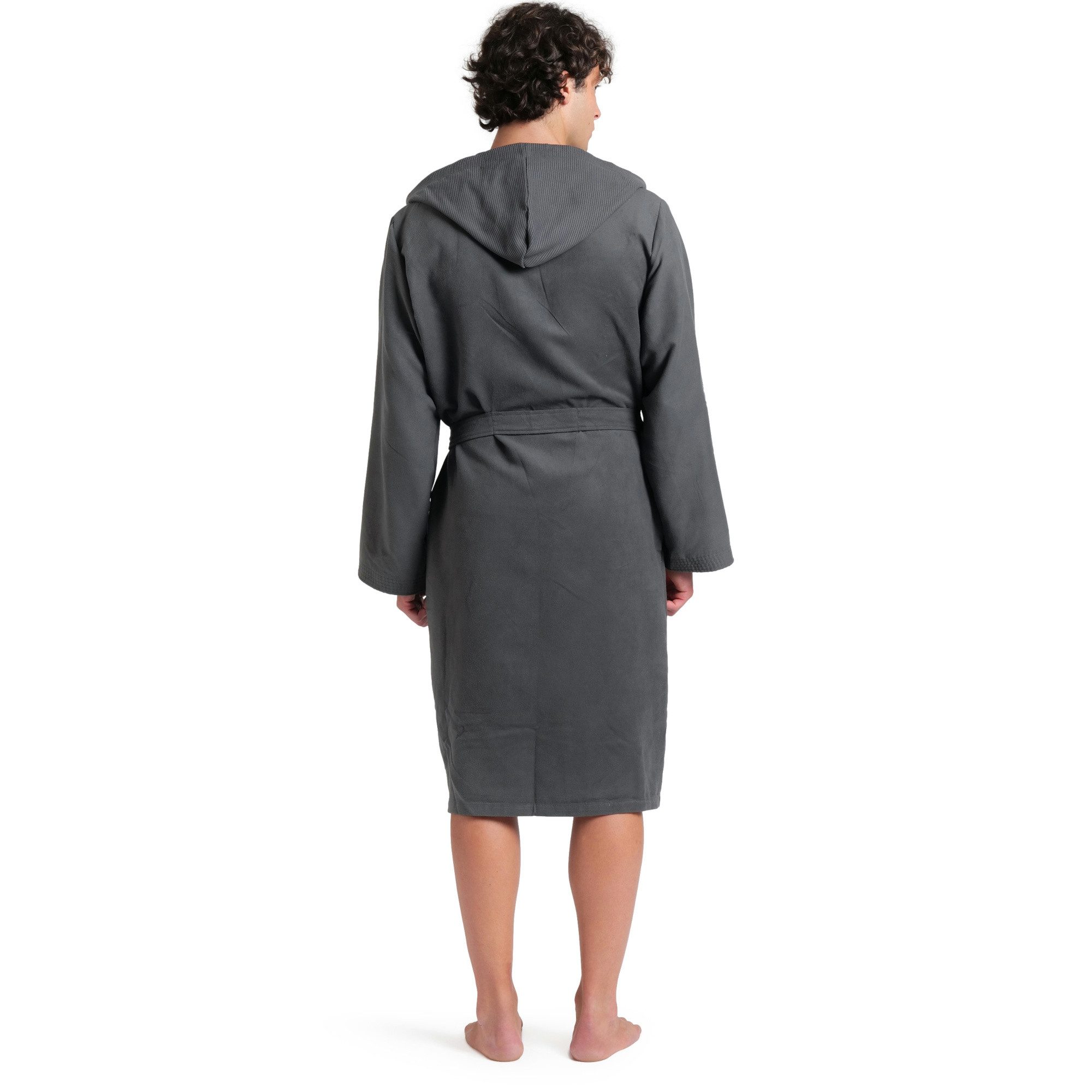Arena Bademantel Arena Unisex Bademantel Zeal Robe 009032, Standardgröße, Ohne Verschluss