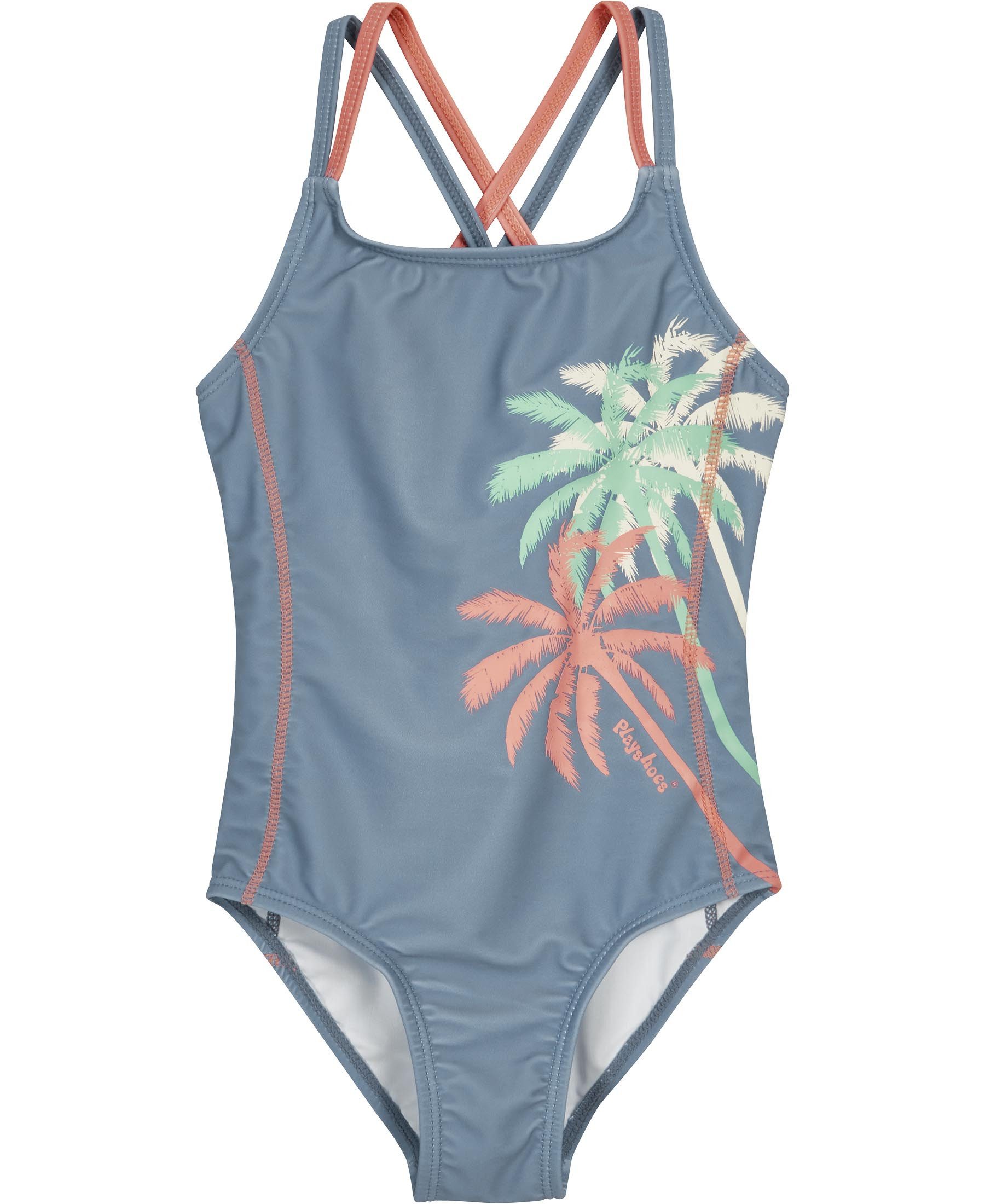 Playshoes Badeanzug Playshoes UV-Schutz Badeanzug Palmen
